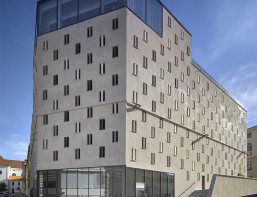 Parkovací dům Domini park na ulici Panenská v&nbsp;Brně