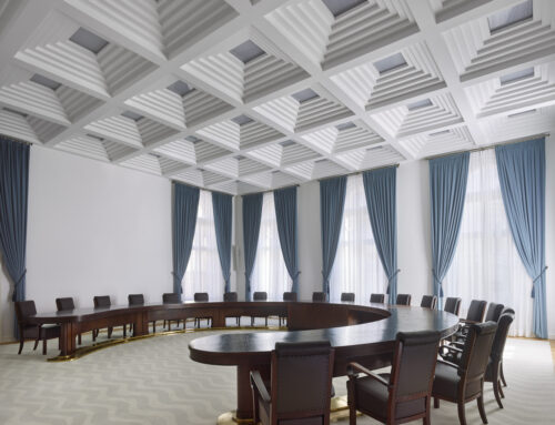 Ústavní soud České republiky v&nbsp;Brně – interiér Velké rady