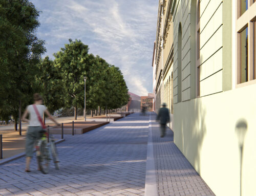 Úpravy parku na ulici Bašty